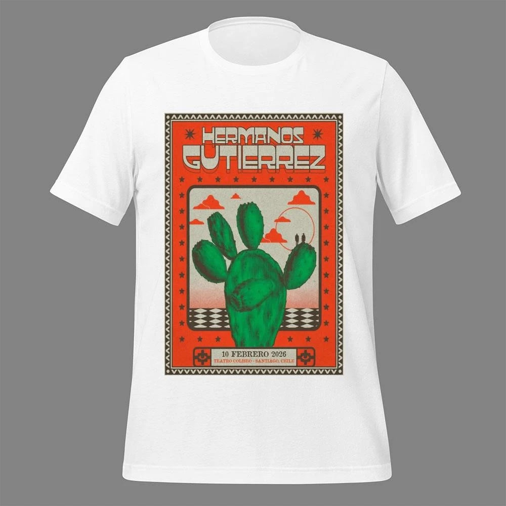Hermanos Gutiérrez Santiago Chile 2.10.2026 Poster Shirt