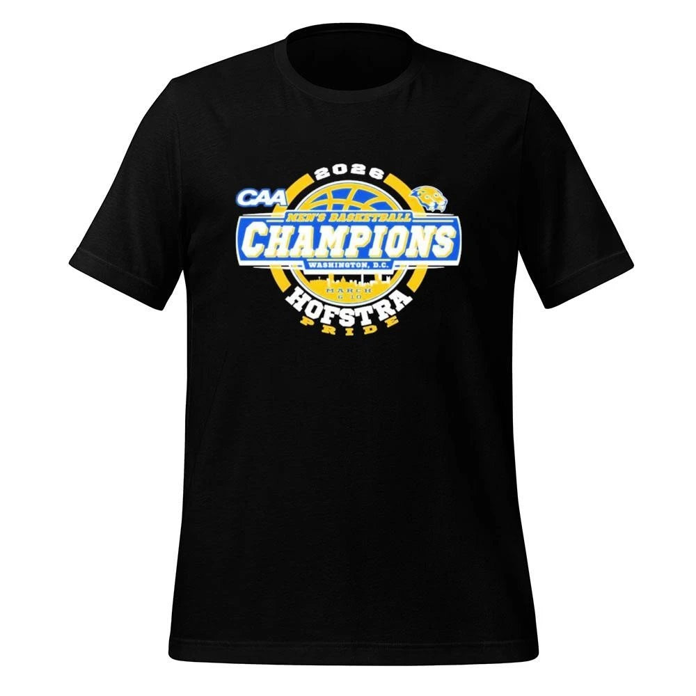 Hofstra Pride University Men’s Basketball CAA Champions 2026 Shirt