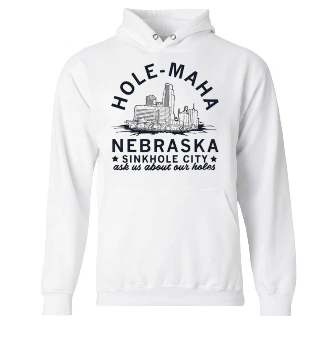 Hole omaha nebraska sinkhole city Shirt