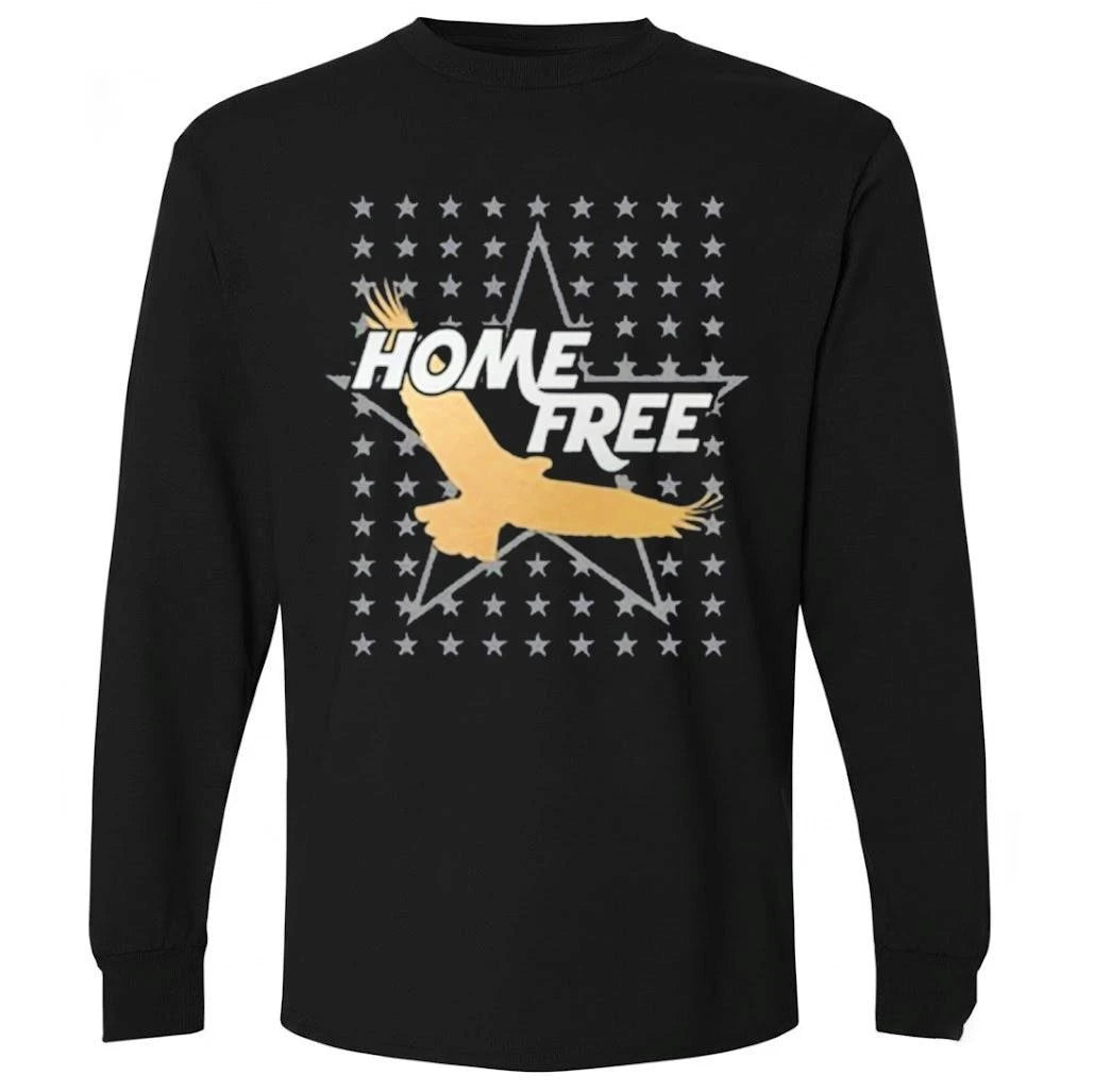 Home Free Eagle Logo And Stars Event Shirt