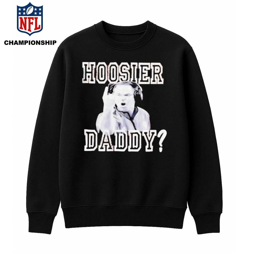 Hoosier Daddy Funny Indiana Basketball Coach Shirt