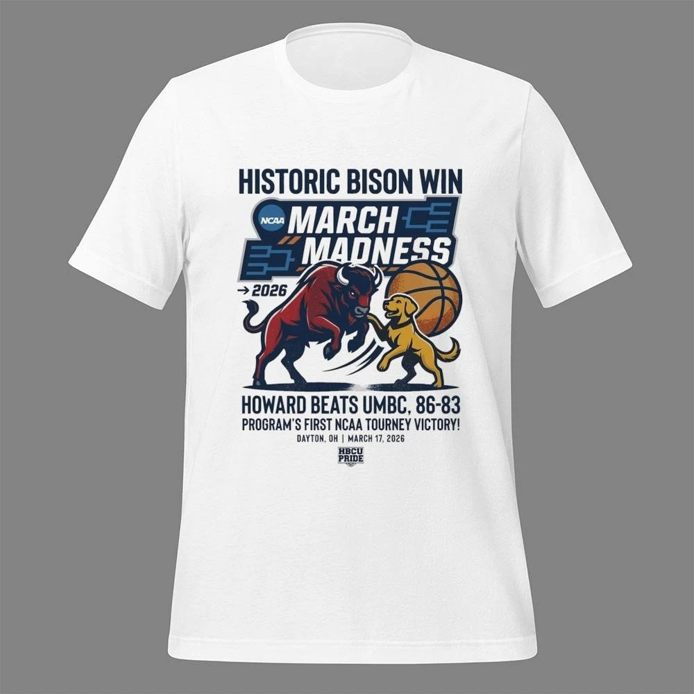 Howard holds off UMBC in First Four for first NCAA tournament win 2026 sport Shirt