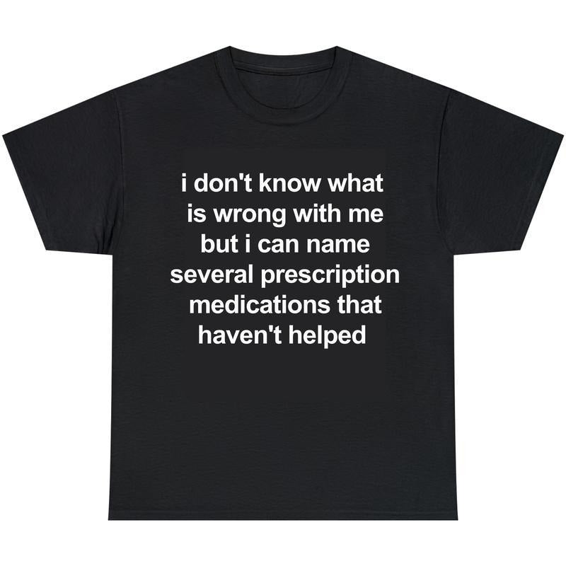 i don't know what  is wrong with me but i can name several prescription medications that haven't helped, Mental illness,...