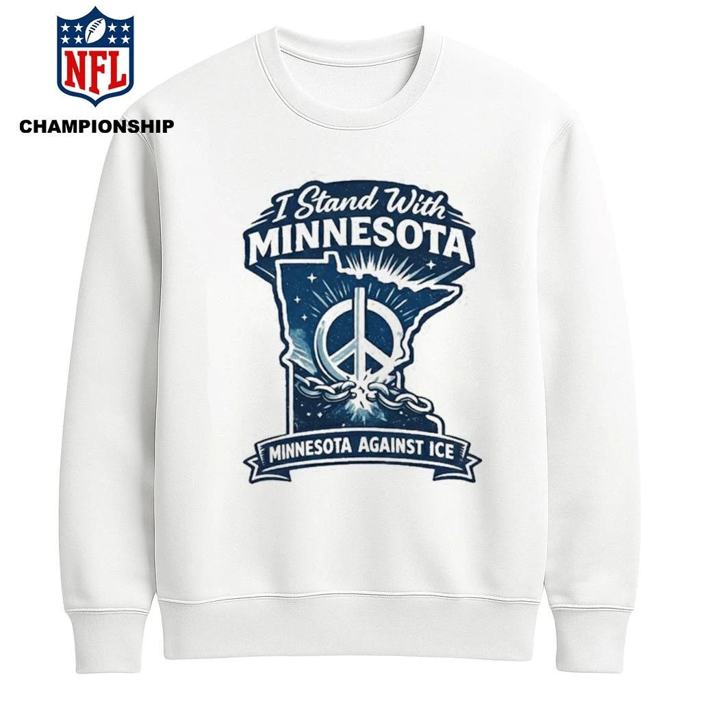 I Stand With Minnesota Minnesota Against ICE Shirt