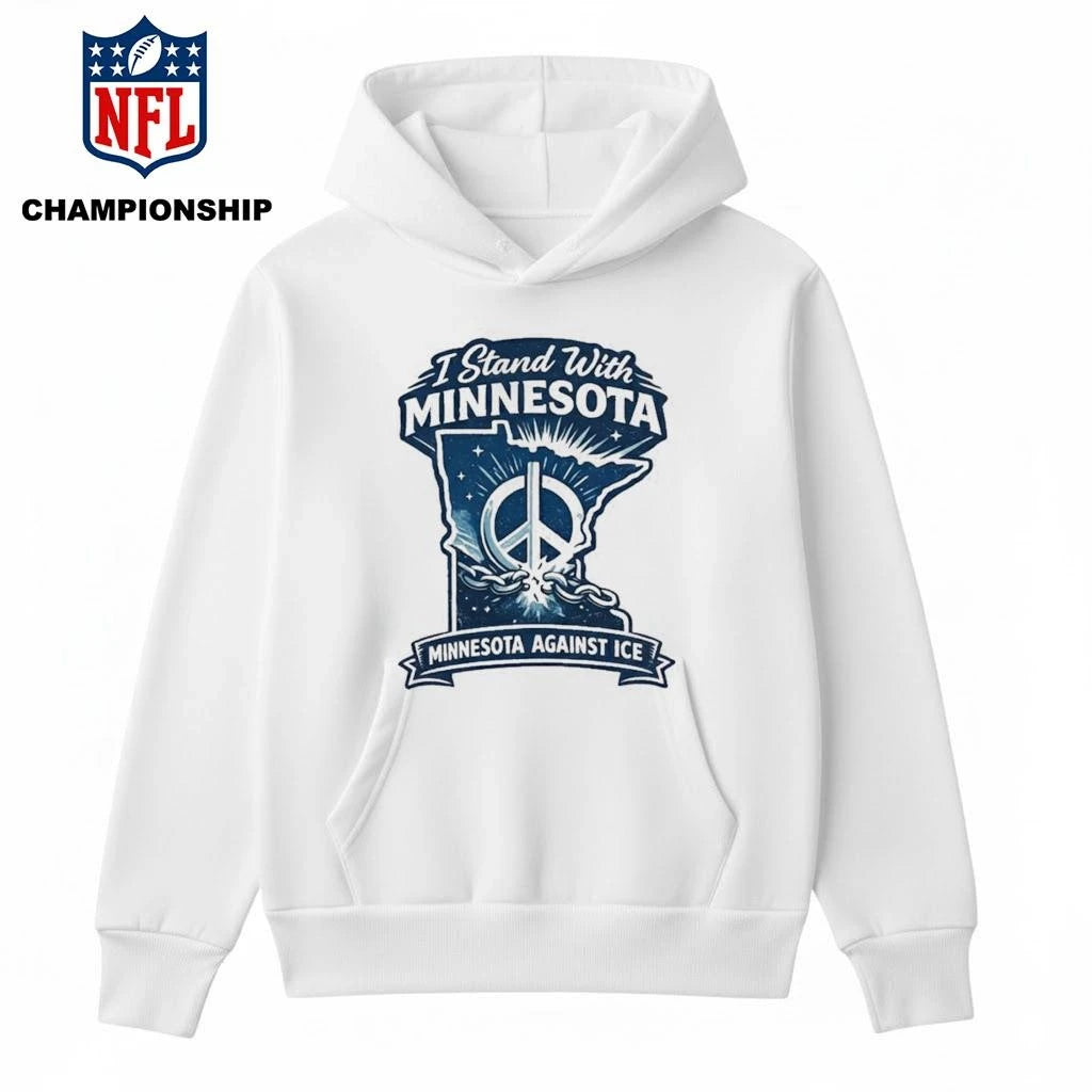 I Stand With Minnesota Minnesota Against ICE Shirt