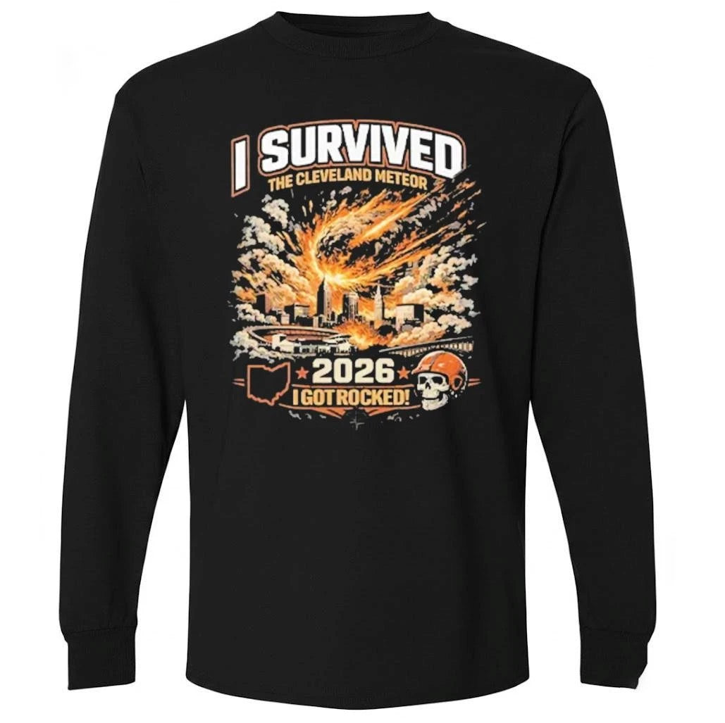 I Survived The Cleveland Meteor 2026 Shirt