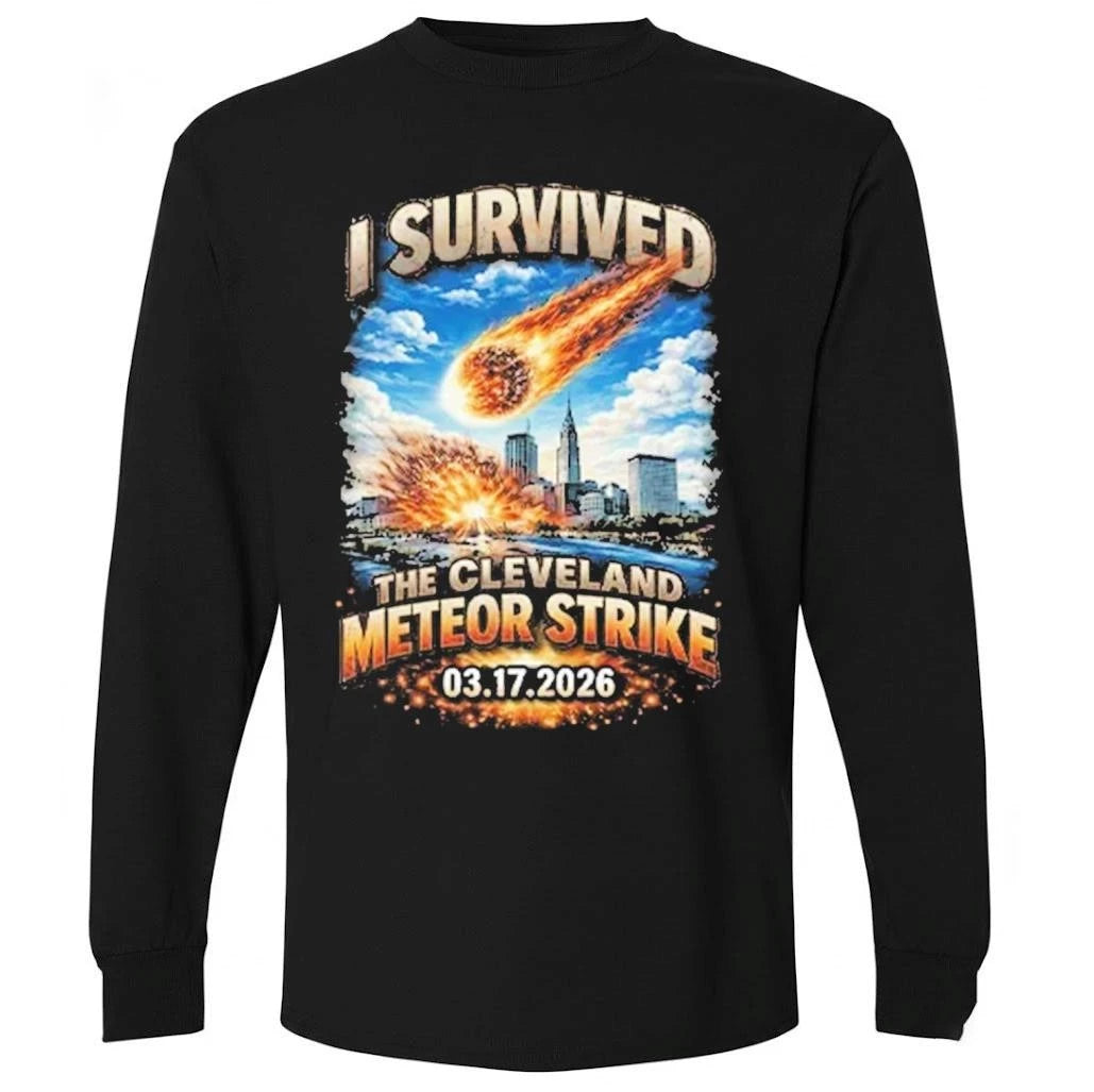 I Survived The Cleveland Meteor Strike 03 17 2026 Shirt