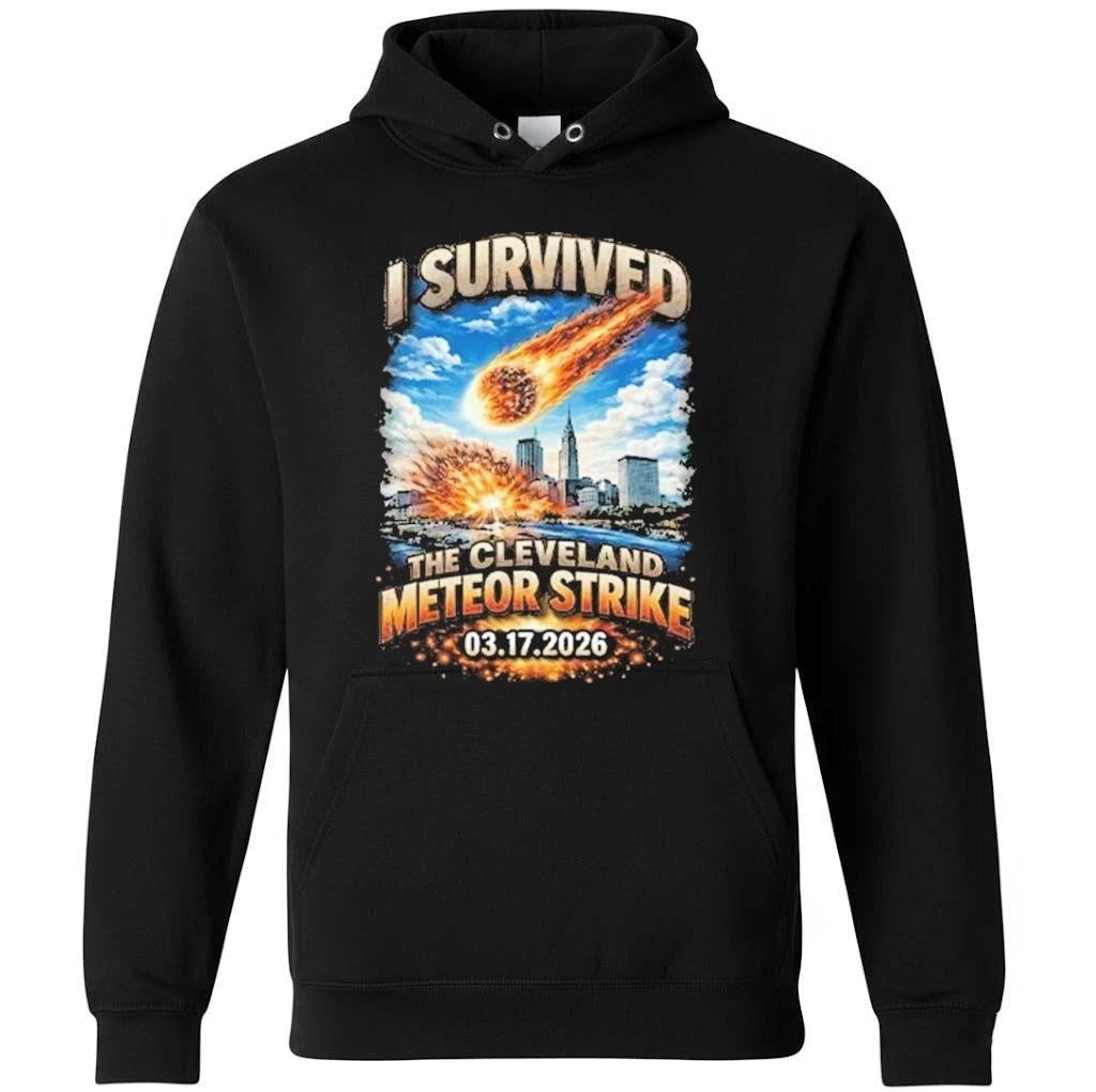 I Survived The Cleveland Meteor Strike 03 17 2026 Shirt
