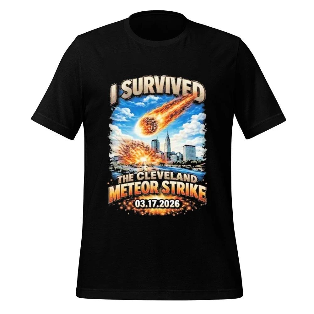 I Survived The Cleveland Meteor Strike 03 17 2026 Shirt