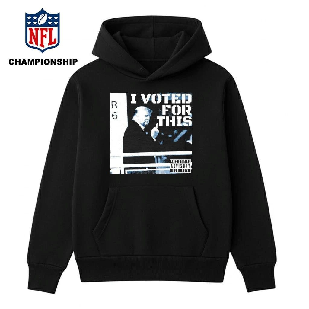 I Voted For This Trump middle finger 2026 shirt