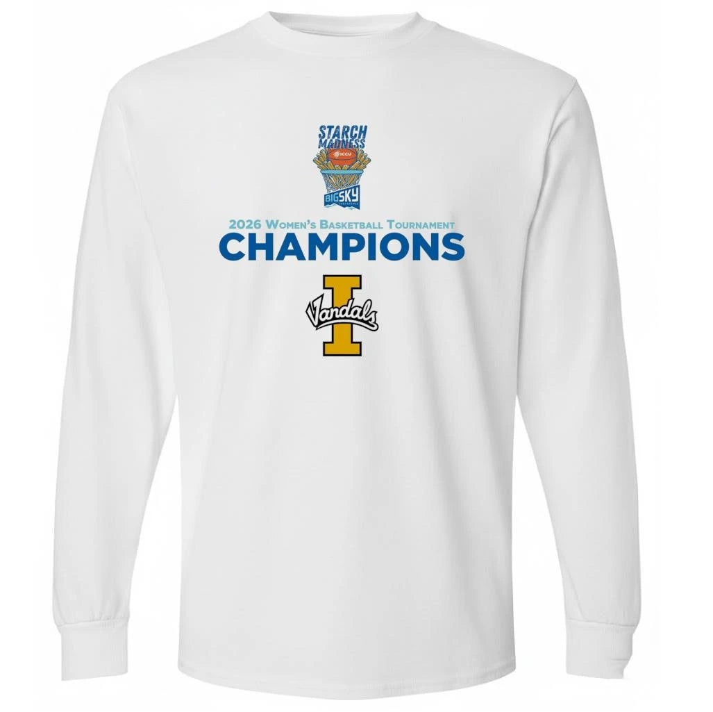Idaho Vandals Are The Big Sky Mens Basketball Tournament Champions 2026 Shirt