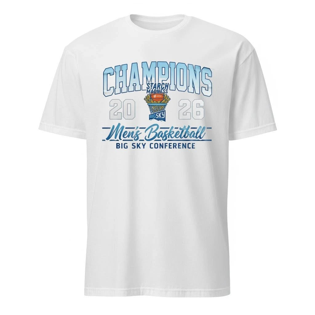 Idaho Vandals Men’s Basketball 2026 Big Sky Conference Champions Starch Madness Shirt
