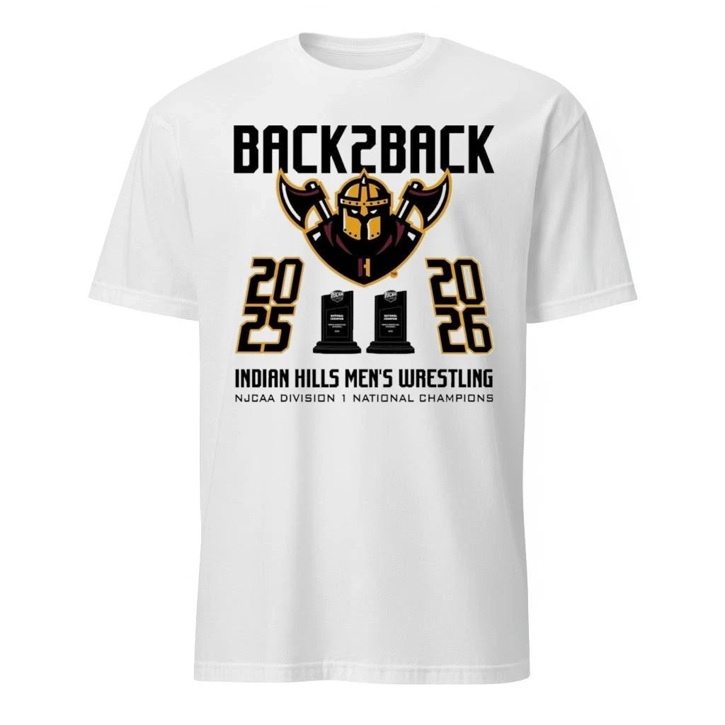Indian Hills Mens Wrestling Njcaa Division 1 National Champions 2025 2026 Shirt