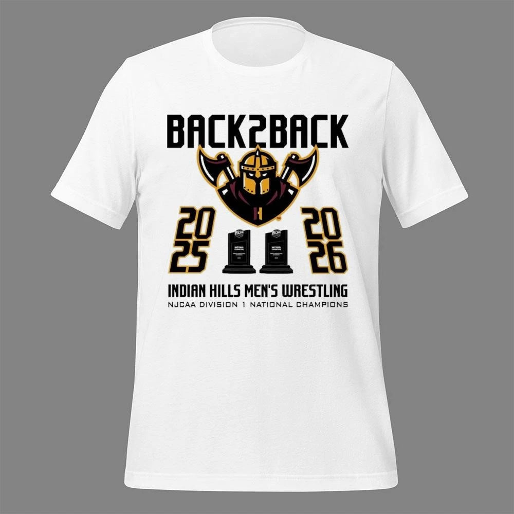 Indian Hills Mens Wrestling Njcaa Division 1 National Champions 2025 2026 Shirt