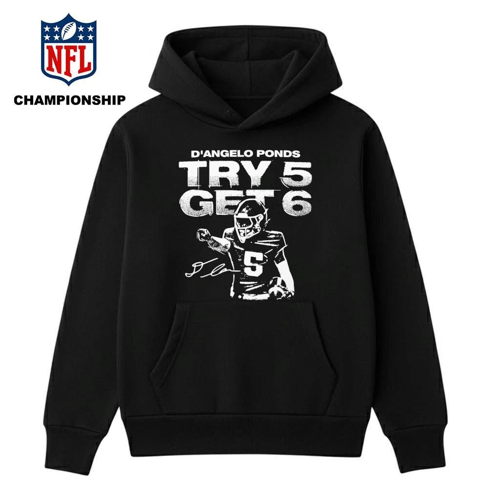 Indiana Football Try 5 Get 6 D’Angelo Ponds Shirt