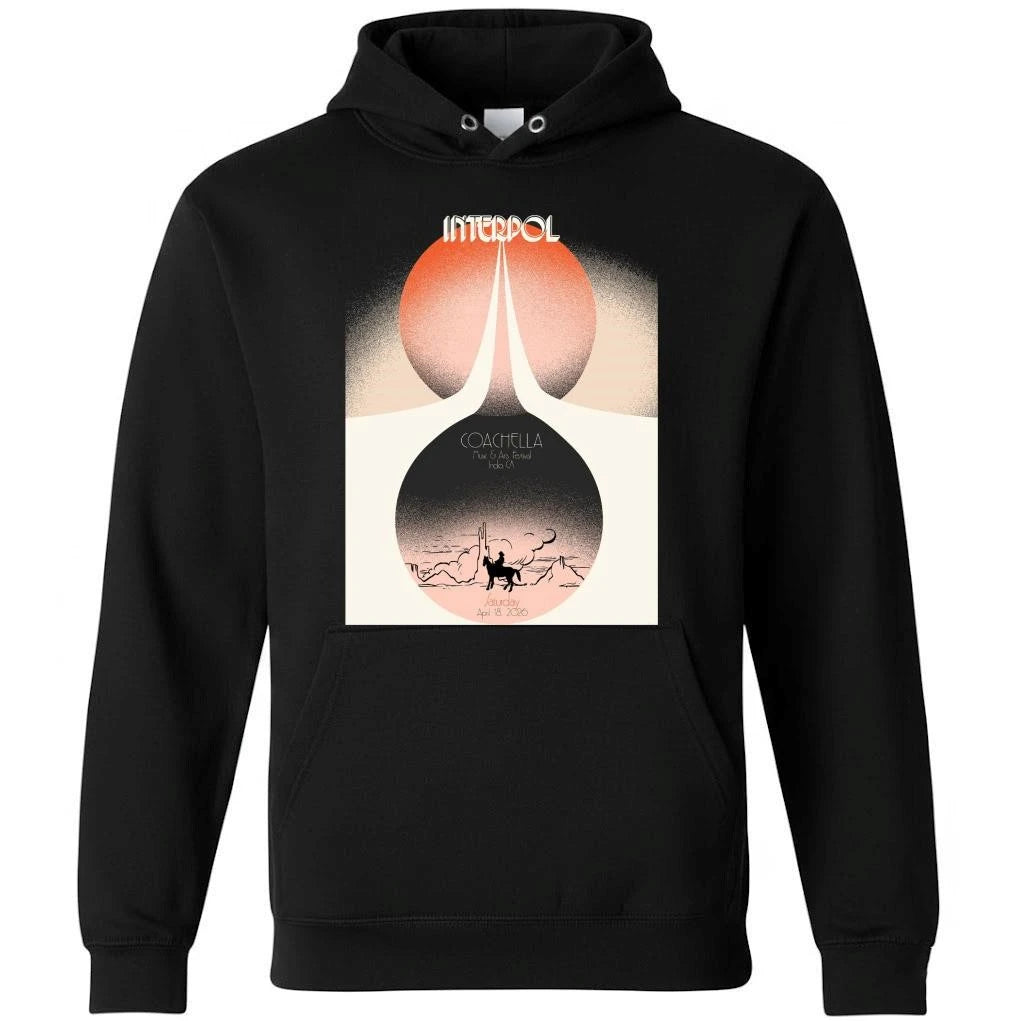 Interpol Coachella Night 2 Event Poster On April 18 2026 Shirt