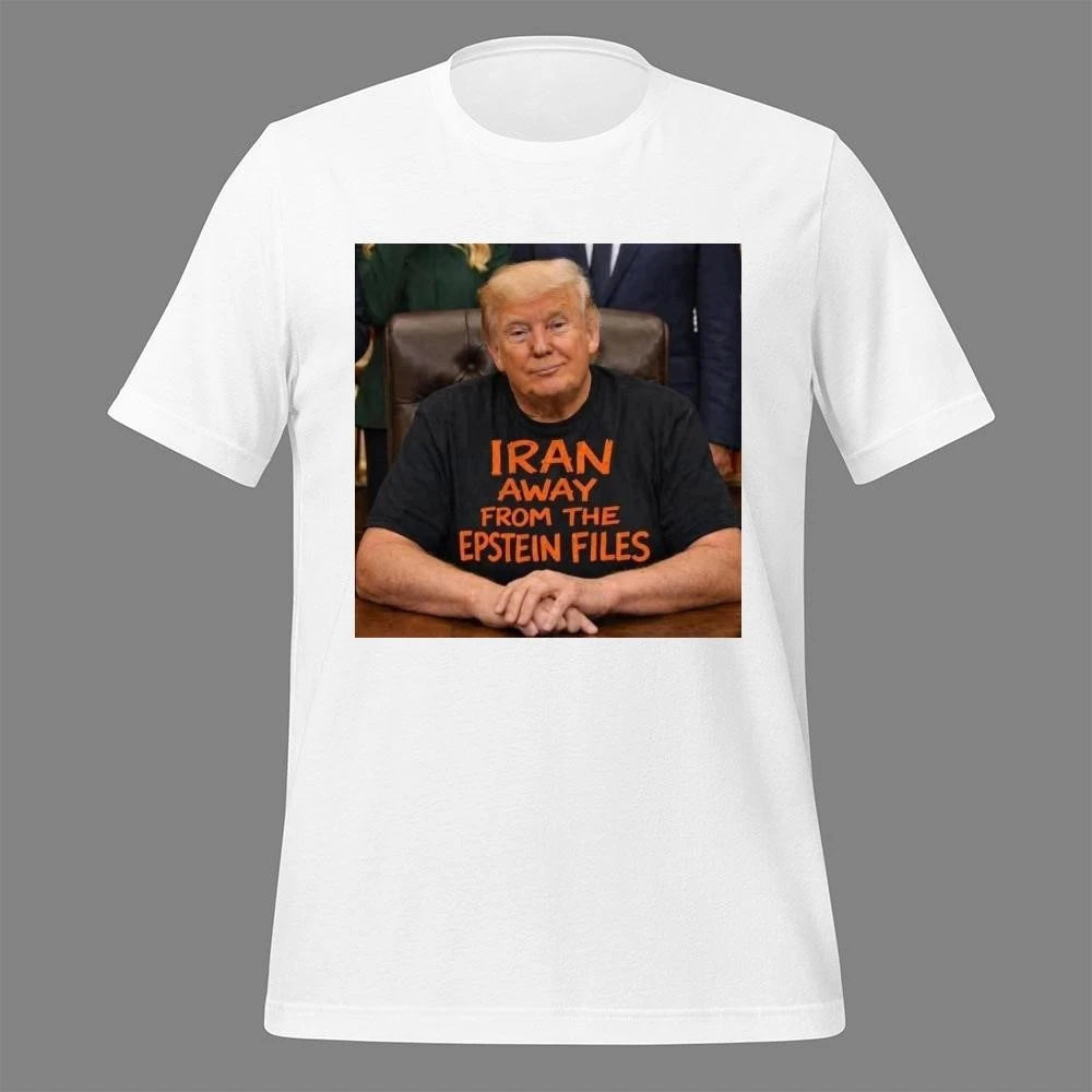 Iran Away From The Epstein Files Poster Shirt