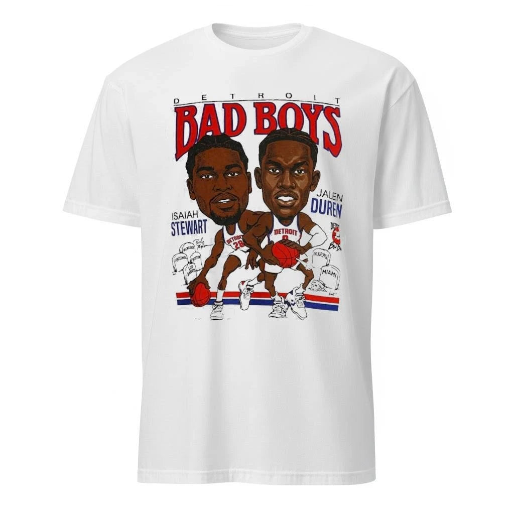 Isaiah Stewart Jalen Duren Detroit Bad Boys Detroit Pistons Shirt