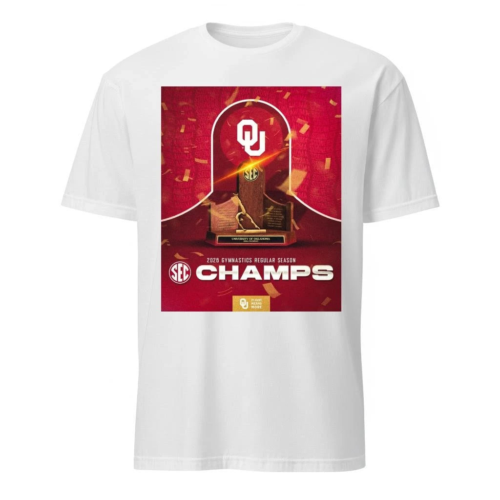 It Just Means More Oklahoma Sooners Women’s Gymnastics 2026 SEC Regular Season Champions Trophy Shirt