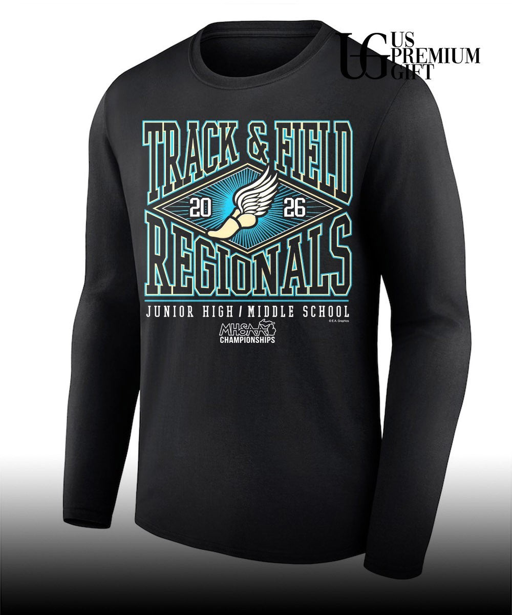 2026 MHSAA Track & Field Junior High Middle School Regionals T-shirt