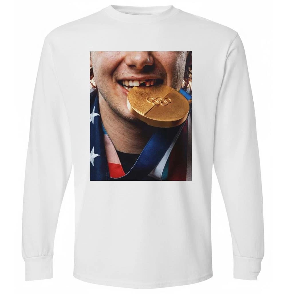 Jack Hughes Golden Medal Goal With Shattered Smile USA Men’s Olympic Hockey Team Olympic Winter 2026 Shirt