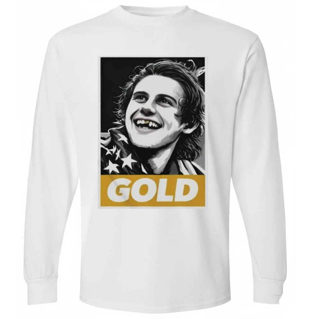 Jack Hughes Olympic Legend Golden Toothless Shirt