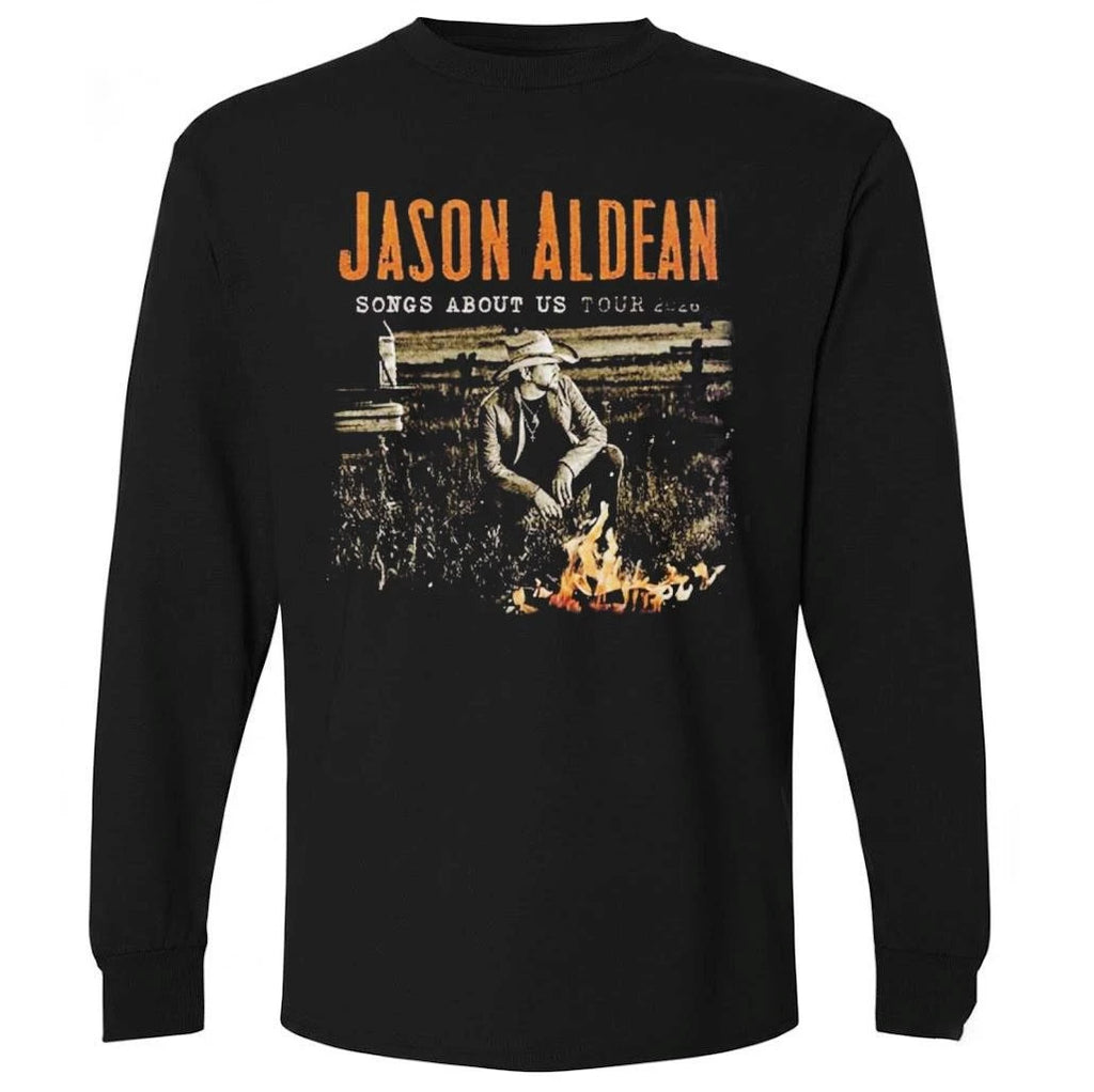 Jason Aldean Songs About Us Tour 2026 North America Schedule Dates Shirt
