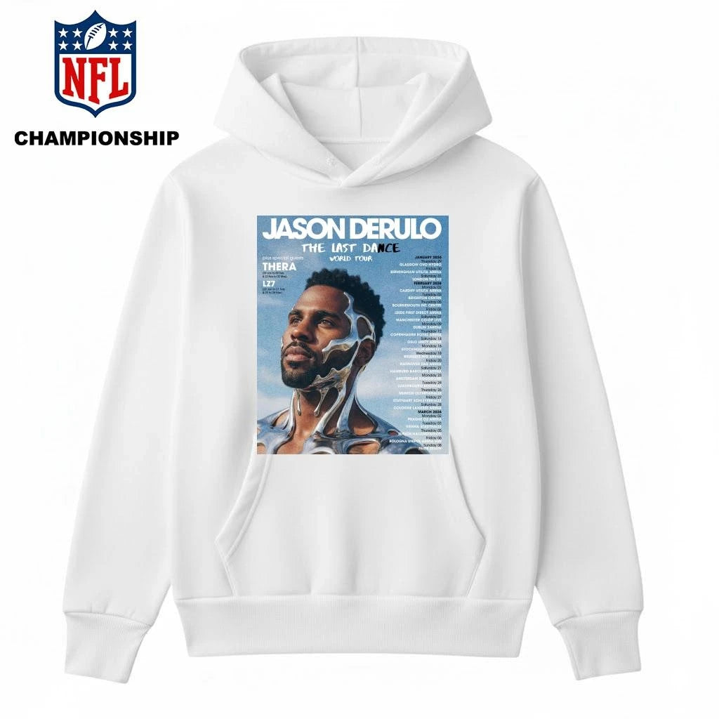 Jason Derulo The Last Dance World Tour 2026 Schedule Tour Dates Shirt