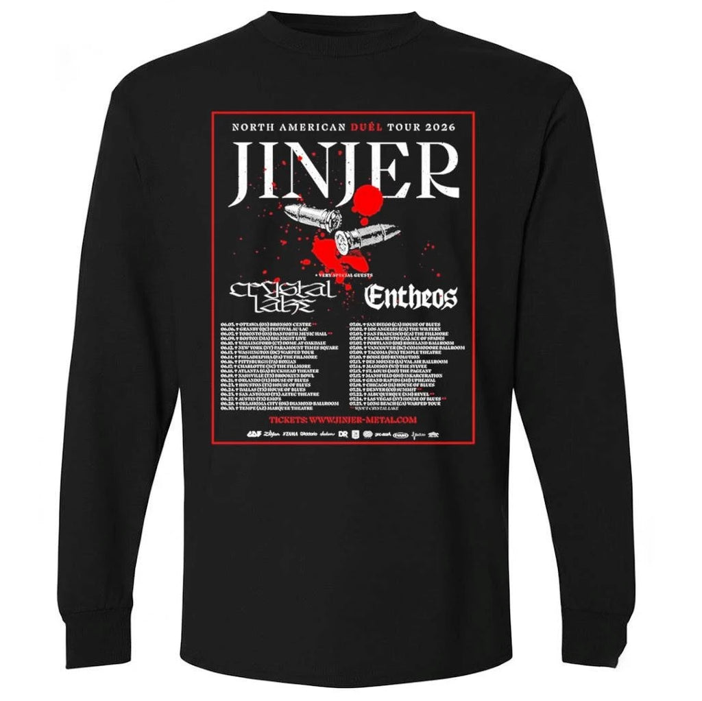 Jinjer North American Tour 2026 Schedule Tour Dates Shirt