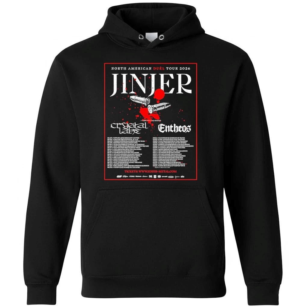 Jinjer North American Tour 2026 Schedule Tour Dates Shirt