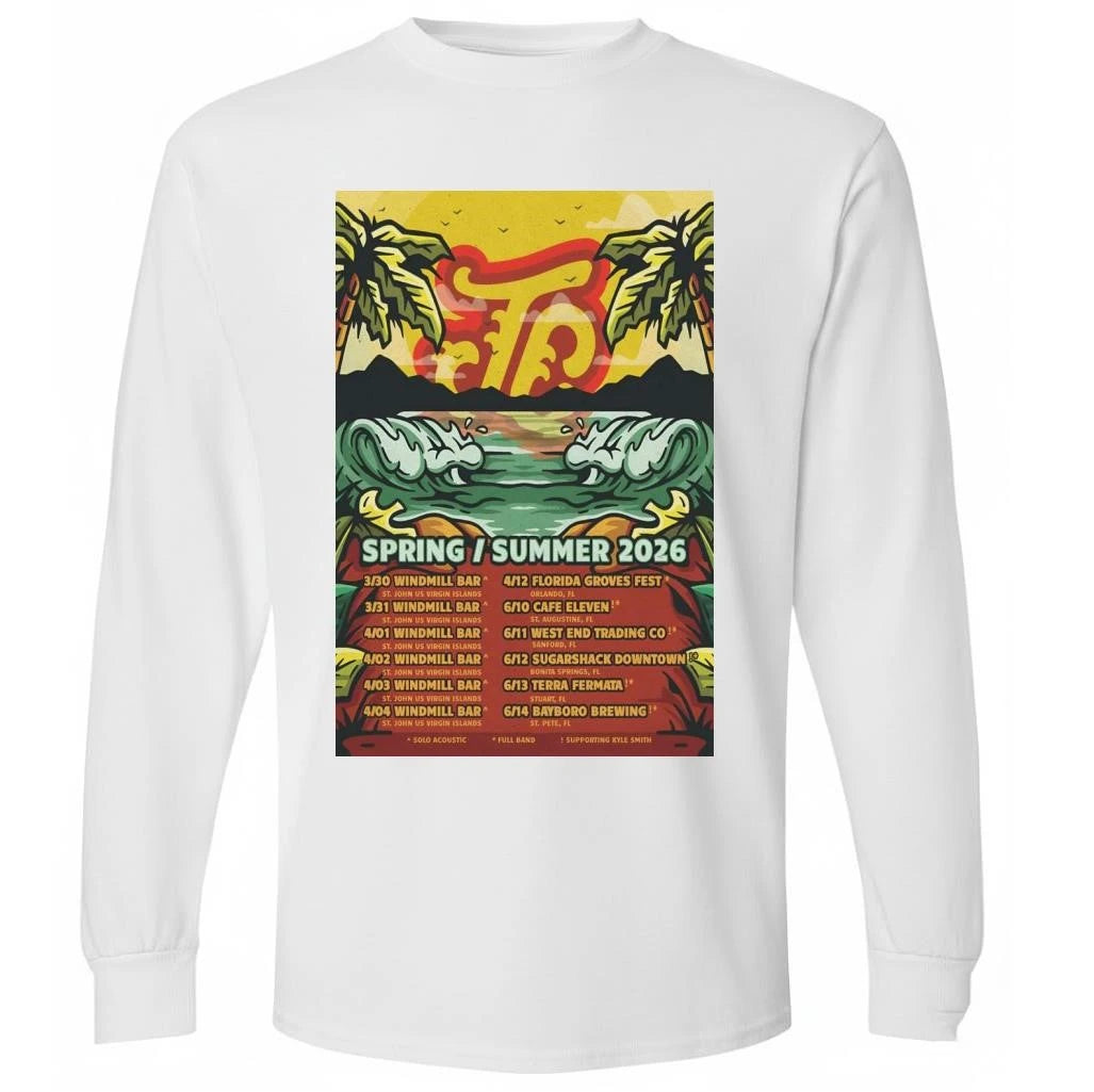 Joey Calderaio Spring &amp; Summer 2026 Tour Poster Shirt