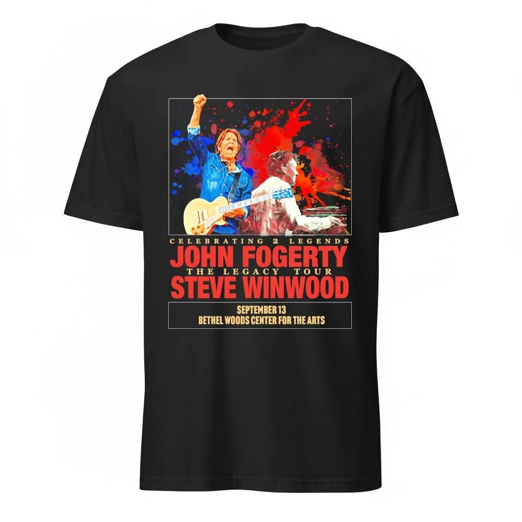 John Fogerty With Steve Winwood Celebrating 2 Legends The Legacy Tour 2026 Schedule Dates Shirt