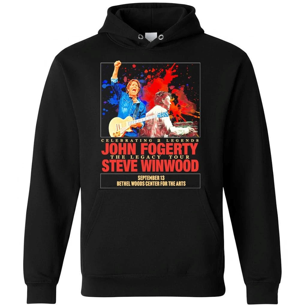 John Fogerty With Steve Winwood Celebrating 2 Legends The Legacy Tour 2026 Schedule Dates Shirt