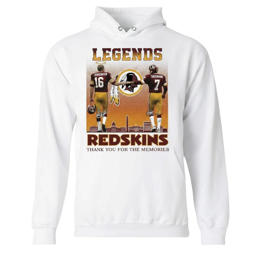 Jurgensen x Theismann Redskins Thank You For The Memories Shirt