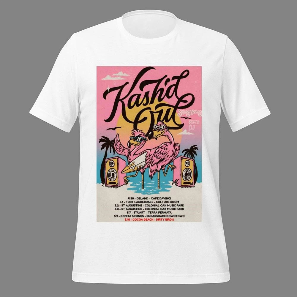 Kash’d Out Tour Beach Fly 2026 Poster Shirt