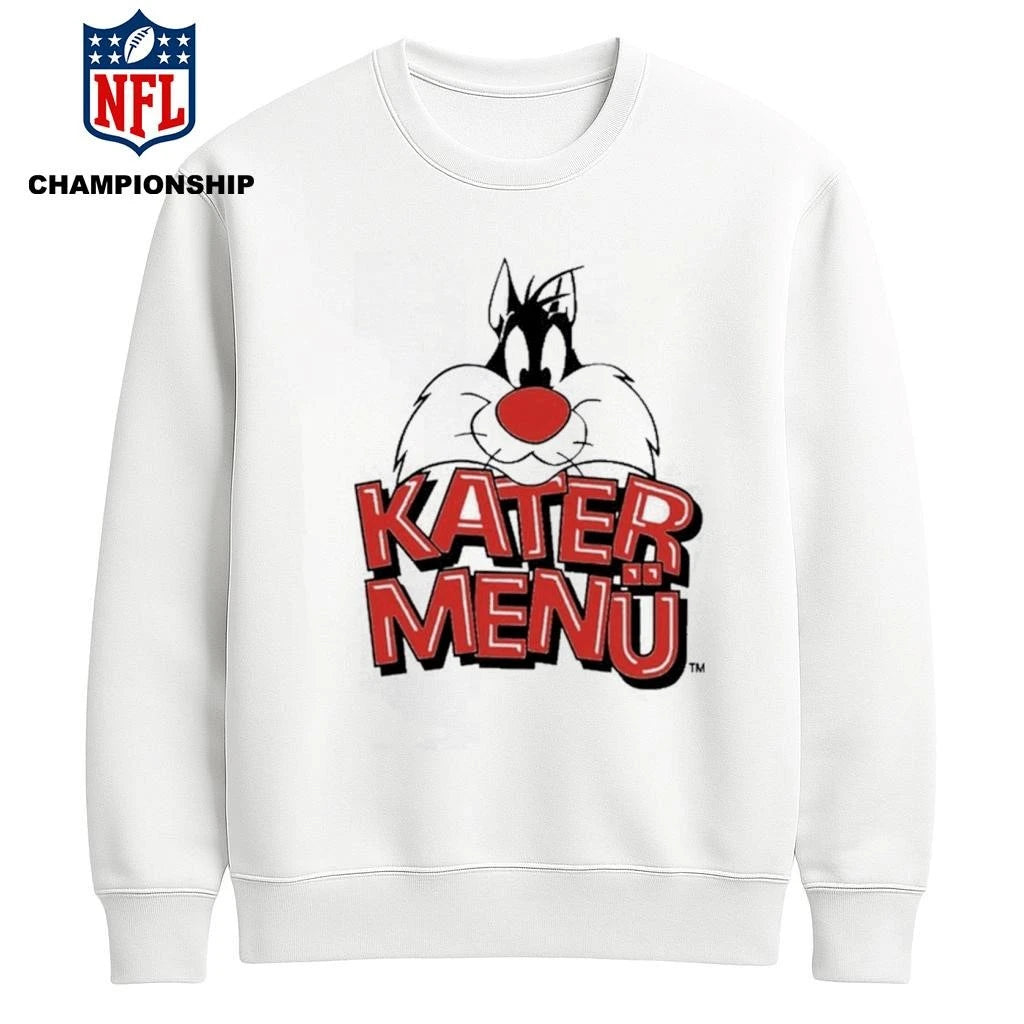 Kater Menu Cat WHITE Shirt
