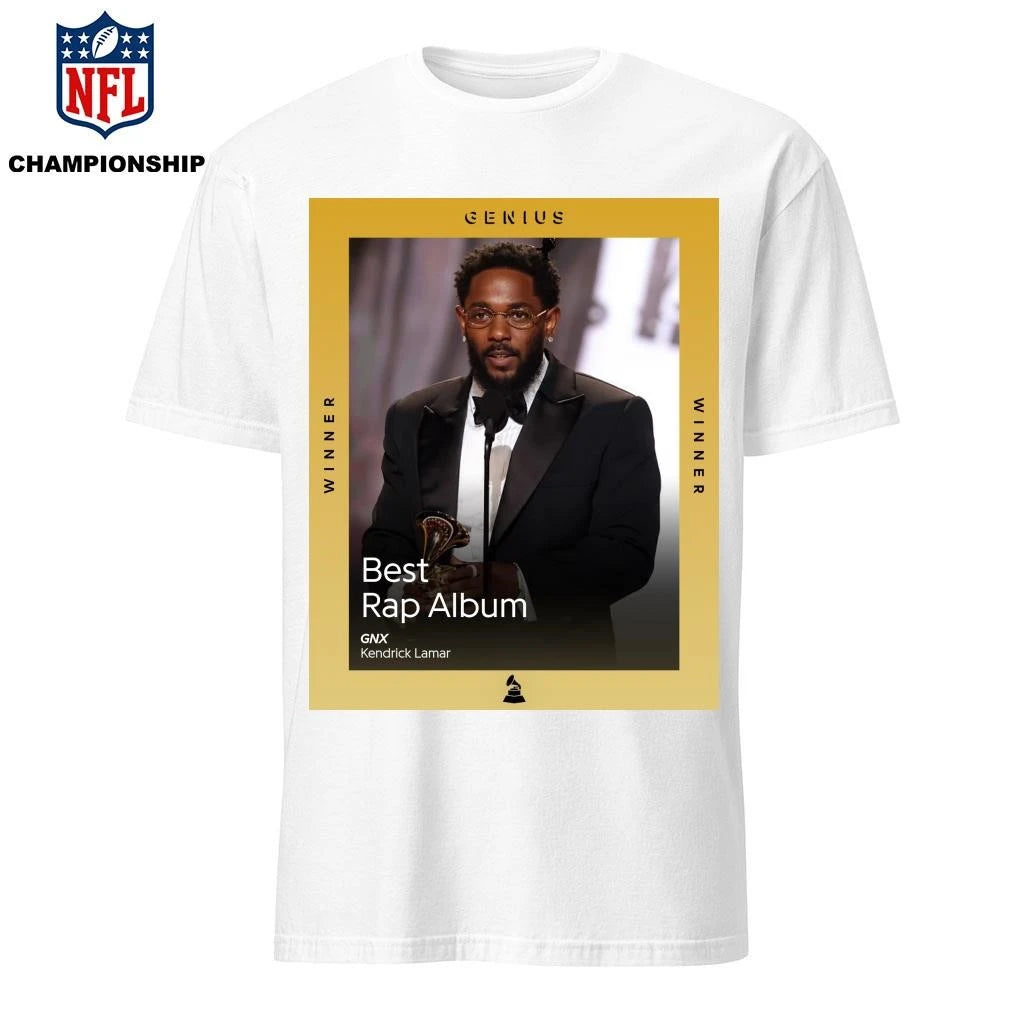 Kendrick Lamar Wins Best Rap Album GNX Grammy Awards 2026 Shirt
