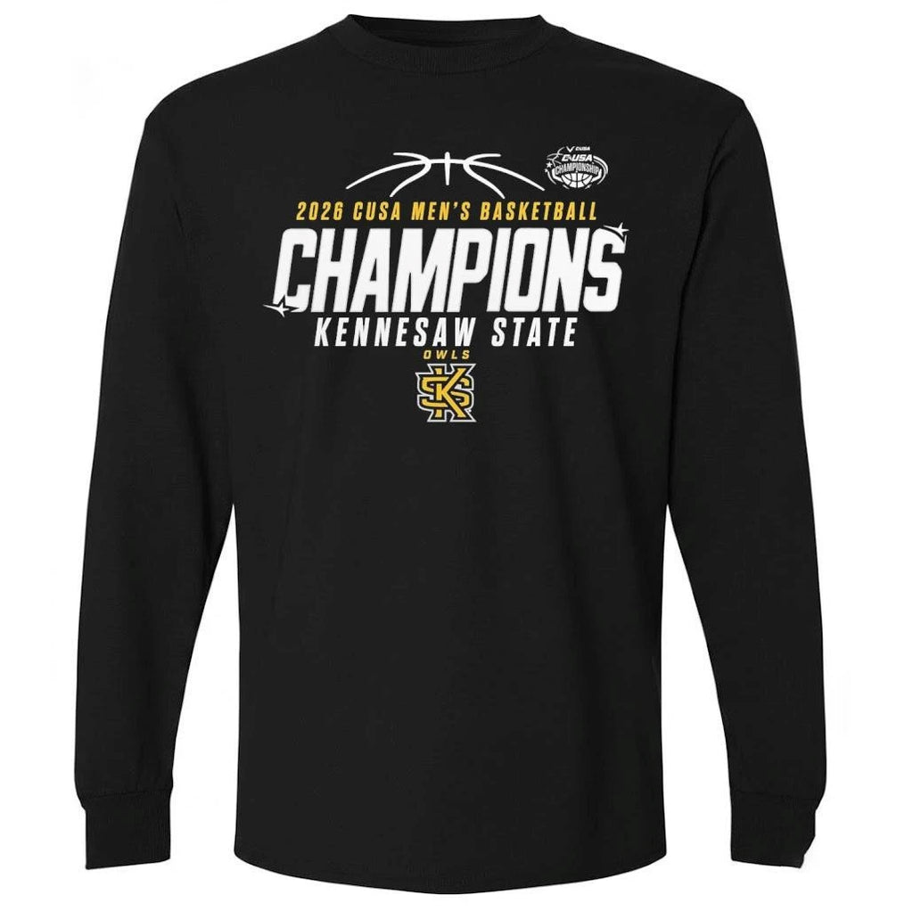 Kennesaw State 2026 CUSA Tournament Champions Edition For Fan Shirt