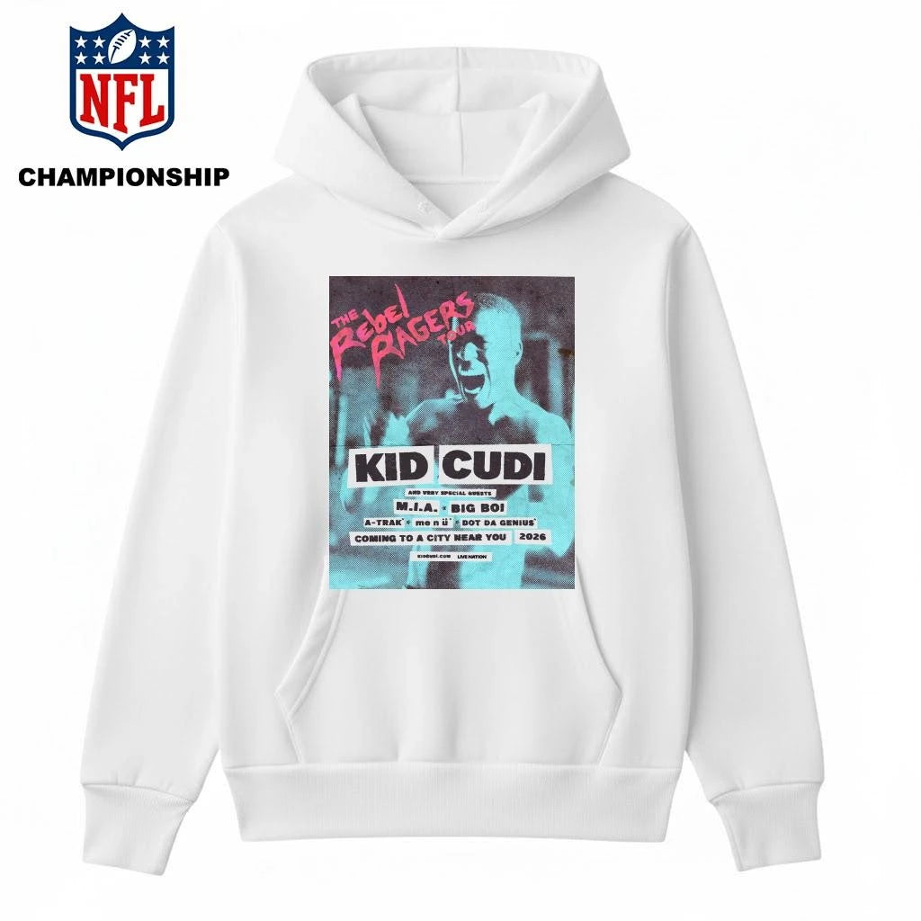 Kid Cudi The Rebel Ragers Tour 2026 Schedule Tour Dates Shirt