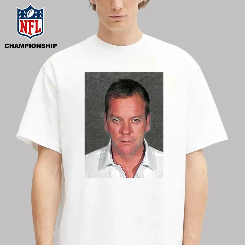 Kiefer Sutherland Mugshot Shirt