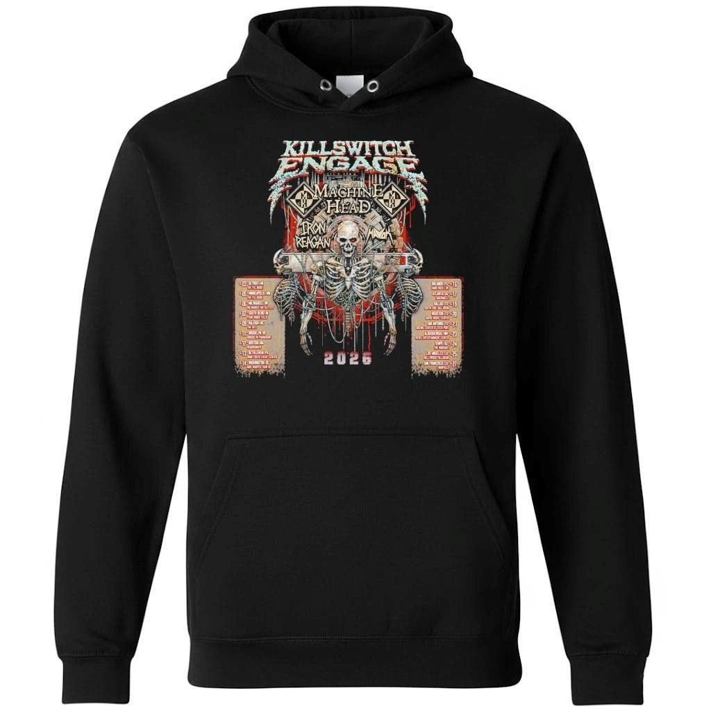 Killswitch Engage US Tour 2026 Venue Dates Schedule Shirt