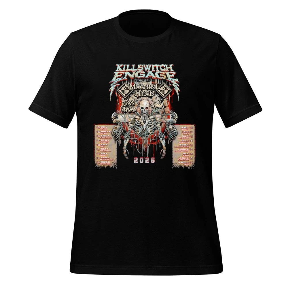 Killswitch Engage US Tour 2026 Venue Dates Schedule Shirt