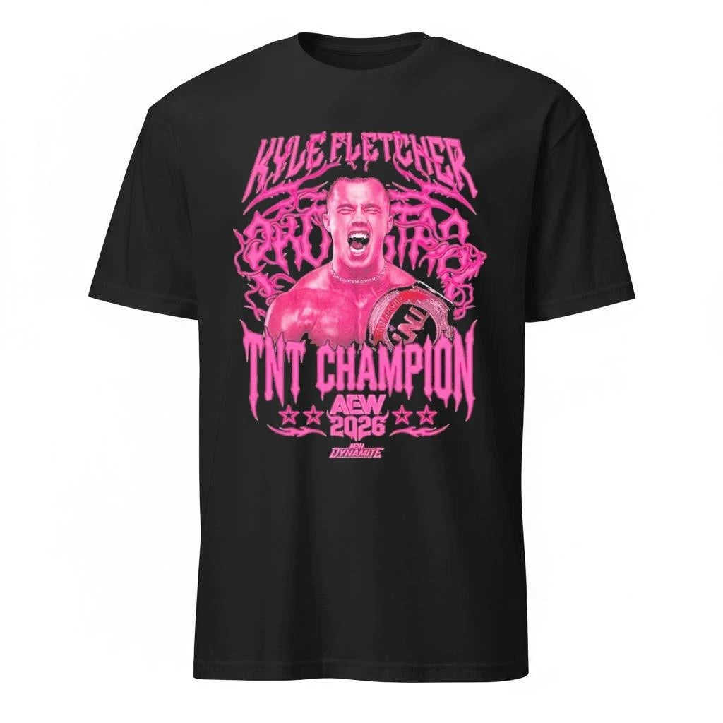 Kyle Fletcher Protostar NTN Champion AEW 2026 Logo Shirt