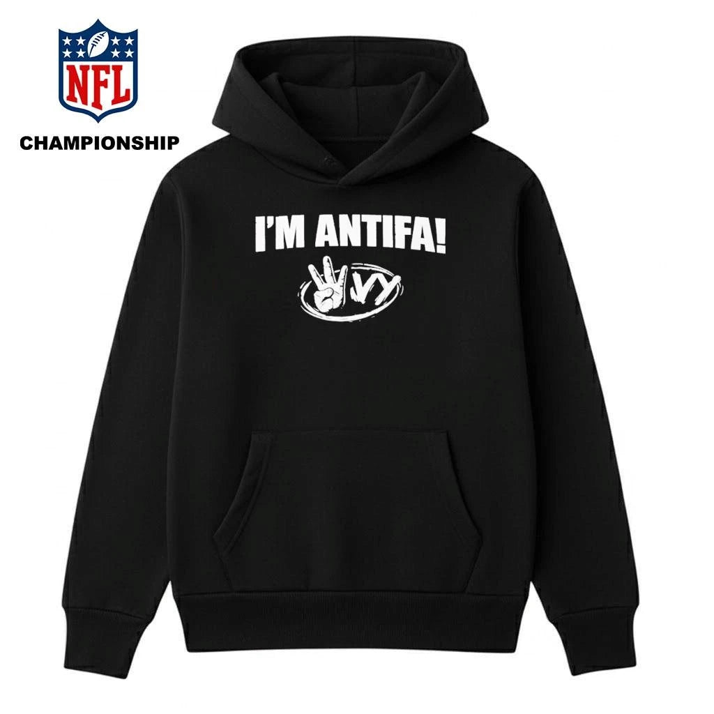 Kyle Wagner With I’m Antifa Shirt