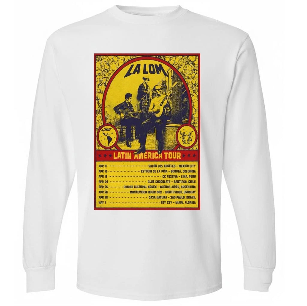 La Lom Tour Latin America 2026 Poster shirt