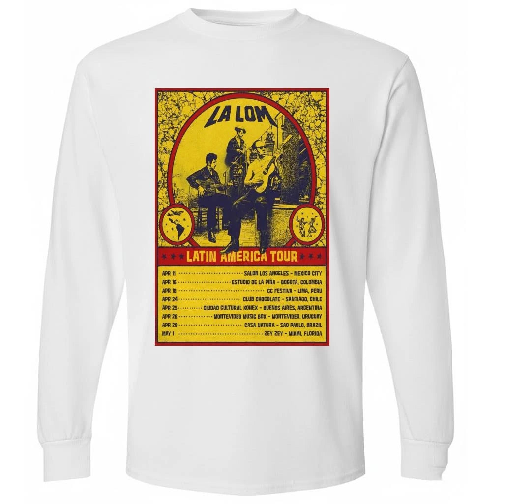 La Lom Tour Latin America 2026 Poster shirt