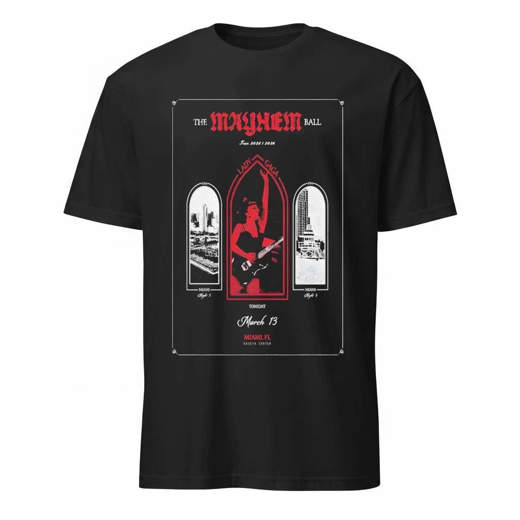 Lady Gaga Miami Tour On Mar 13 2026 Poster Shirt