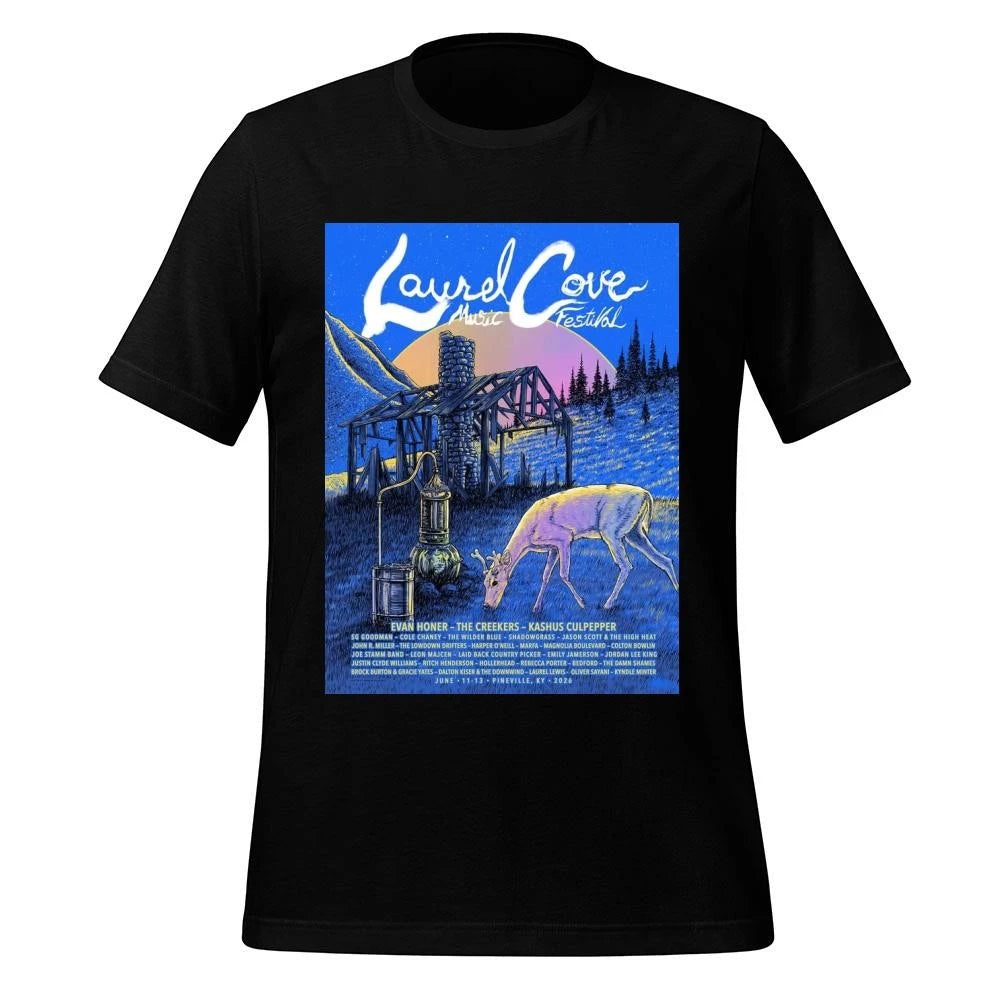 Laurel Cove Music Festival6.11-6.13.2026 Pineville KY Poster Shirt