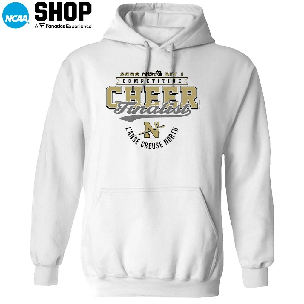 LCN Crusaders 2026 MHSAA DIV 1 Competitive Cheer Finalist T-Shirt