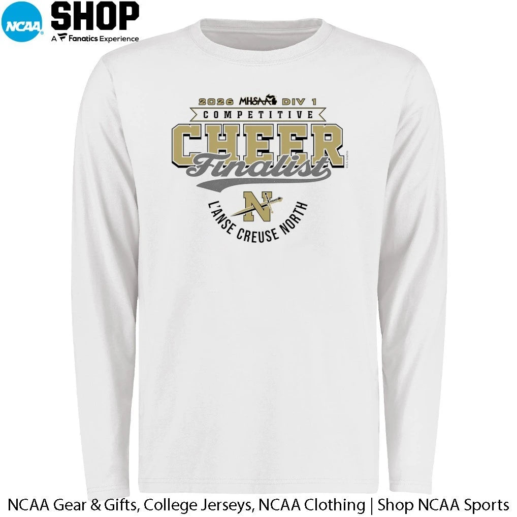 LCN Crusaders 2026 MHSAA DIV 1 Competitive Cheer Finalist T-Shirt